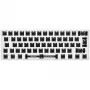 Sharkoon Skiller SGK50 S4 Barebone tastatūra Gaming USB balta
