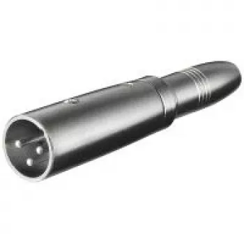 Wentronic Goobay XLR adapteris - XLR spraudnis (3 kontaktu) > 6,35 mm ligzda (2 kontaktu, mono) (27454)