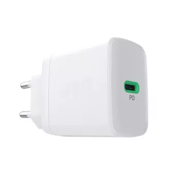 Strāvas adapteris zaļa Cell PowerSource Solo30 30W balts — USB-C lādētājs, 30W jauda