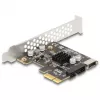 DeLOCK 90344 Iekšējais USB 3.2 Gen 1 Adapteris PCIe USB Type-C