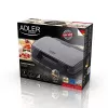 Sviestmaižu automāts Adler AD 3043, 1300 W, nepiedegošas plāksnes, 2 sviestmaizes, 285×152 mm cepamā virsma, melns