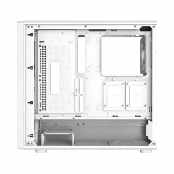 Gamemax korpuss | CLAW 460 WH | Balts | Mid-Tower | Barošanas bloks nav iekļauts