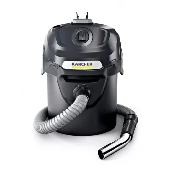Putekļsūcējs Karcher AD 2 600 AW — sausais pelnu putekļsūcējs, 14 L, 600 AW, šļūtene Ø 3.5 cm, 1 m šļūtene, melns