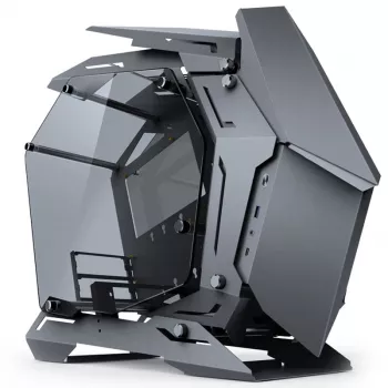 Jonsbo MOD3 Mini Micro-ATX Tower vitrīna ar rūdīto stiklu - Pelēks - Korpuss