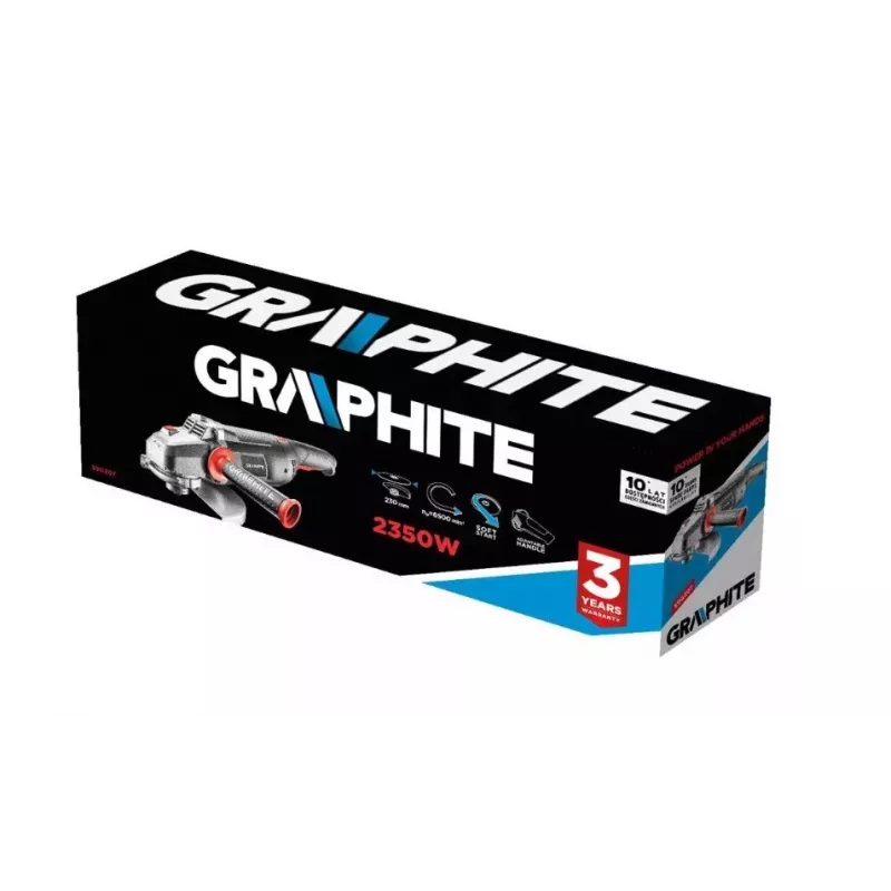 Leņķa slīpmašīna 2350W, disks 230 x 22.2 mm, RPM 6500 min1