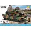 Konstrukciju komplekts Cobi M1A2 SEPV3 Abrams modelis ar 1065 ķieģeļiem