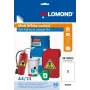 Lomond PET lāzerplēve pašlīmējoša, ar baltu pārklājumu, matēta, A4, 25 loksnes