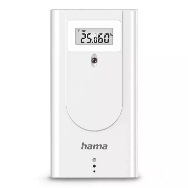 Hama 00222228 digitālā meteostacija balta Baterija