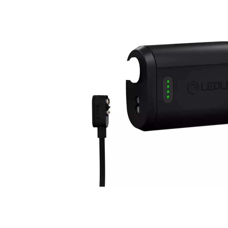 Led Lenser H19R Core melns galvas lentei piestiprināms lukturis