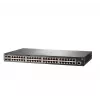 HPE - Aruba sērija - Slēdzis - 2930F 48G 4SFP+ - L3 - pārvaldīts - 48 x 10/100/1000 + 4 x 1 Gigabit/10 Gigabit SFP+ (augšupsaite) - uzstādāms statīvā