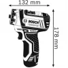 Bosch GSR 12V-15 FC Professional Keyless 600 g Melns, Blue