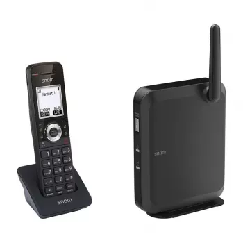 Snom M110 SC DECT tālruņa komplekts, melns