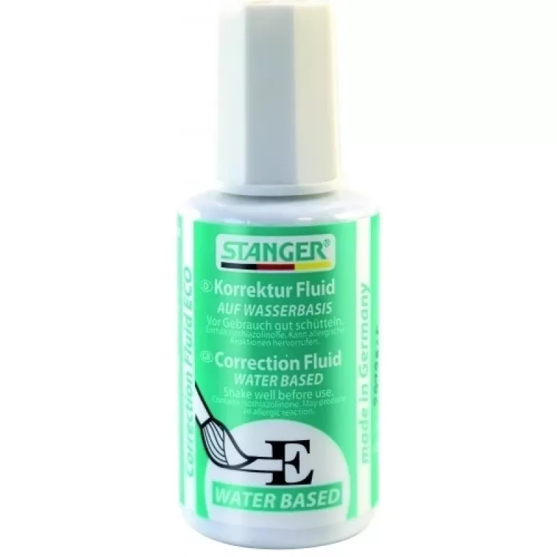 Korekcijas šķidrums Stanger Classic 18 ml, šķidra korekcija papīram
