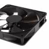 Noiseblocker NB-BlackSilent Pro 140mm korpusa ventilators - melns