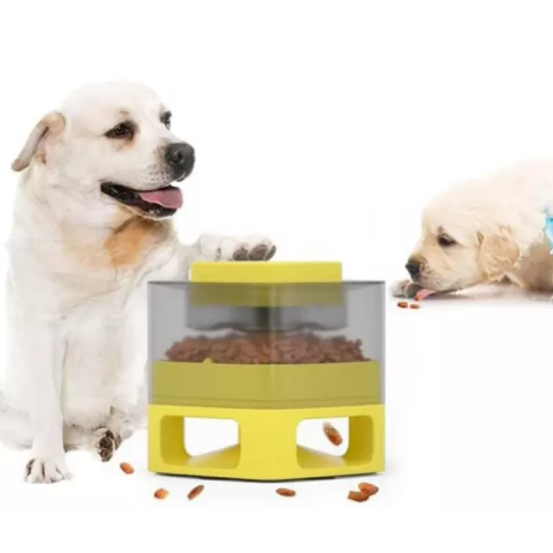 Doggy Village MT7130Y Pet Auto-Buffet dzeltens