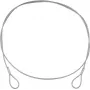 Tērauda trose EUROLITE 58010422 900 x 3 mm sudraba, bez savienotāja