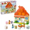 Būvējamā rotaļlieta LEGO Bluey ģimenes māja ar atmiņas spēli 10459 — 83 gabali, 3 minifigūras, vecums 3+