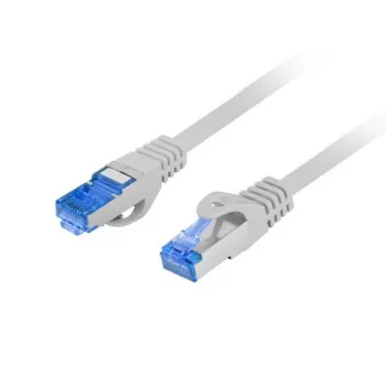 Tīkla kabelis LANBERG Cat6a S/FTP PCF6A-10CC-0100-S, 1 m, RJ-45, pelēks, LSZH, 500 MHz