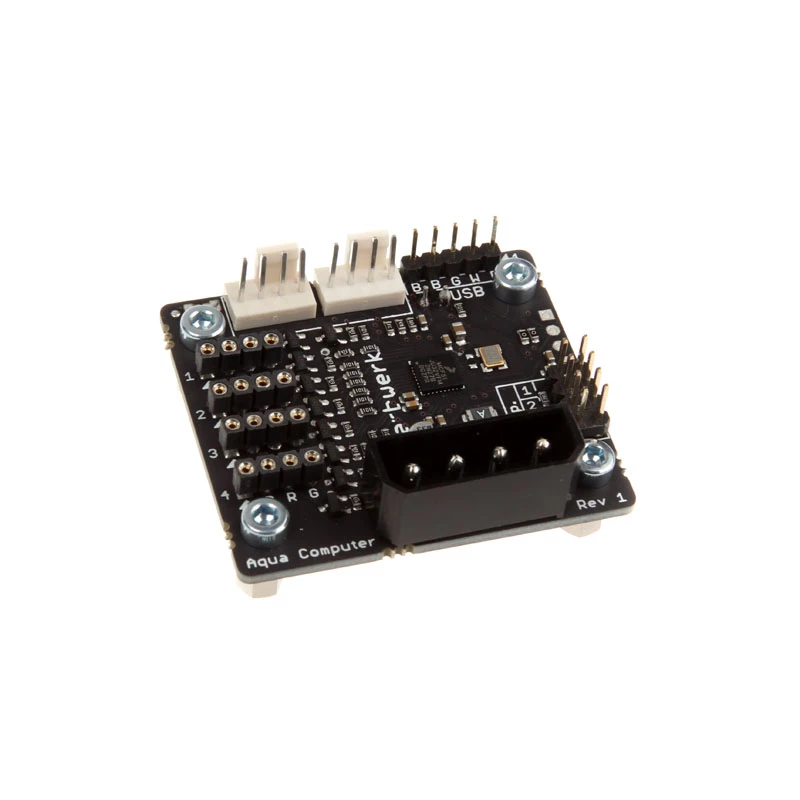 Aqua Computer farbwerk USB RGB LED kontrolieris, aquabus variants