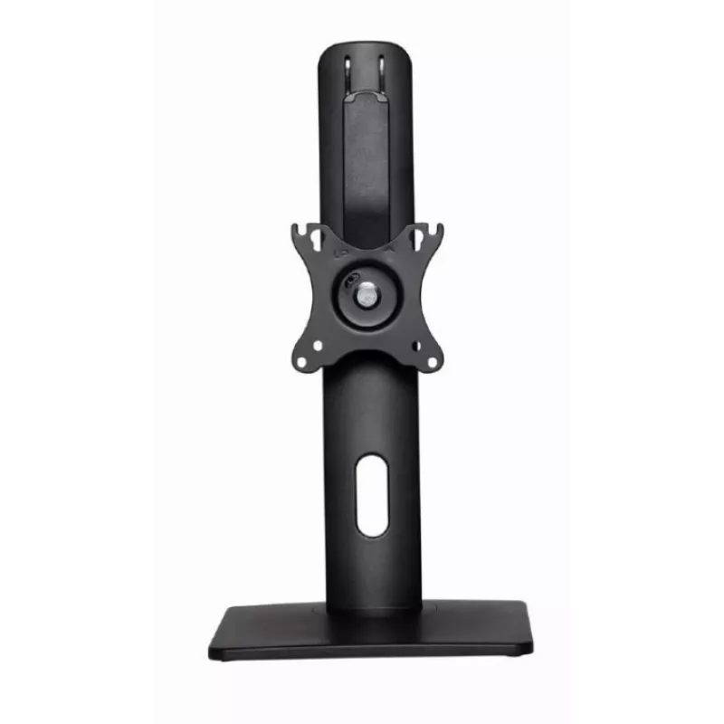 Gembird MS-D1-01 Monitora galda statīvs, regulējams augstums, melns