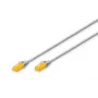 Tīkla kabelis Digitus CAT 6A U/UTP plāns ielāpu vads RJ-45 Cat6a 2m pelēks