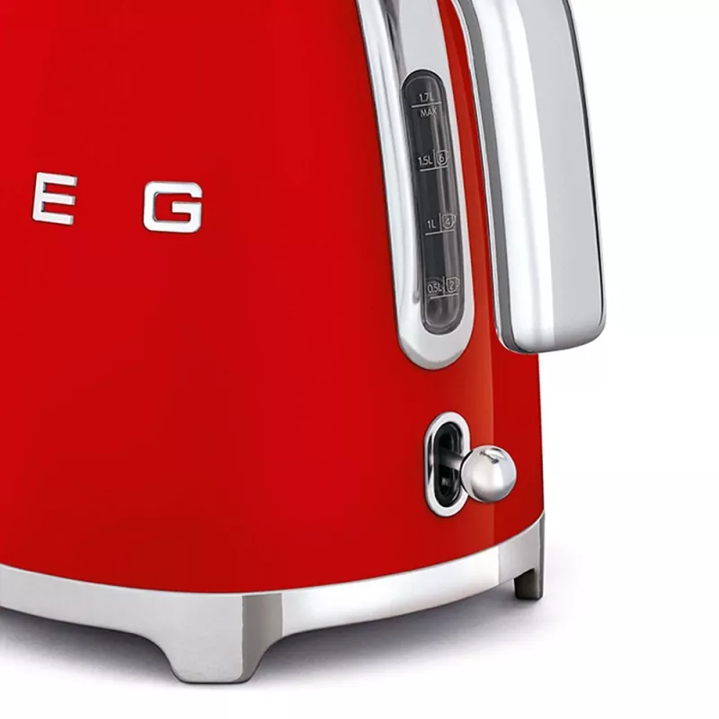 Elektriskā tējkanna Smeg 1.7L 2400W sarkana