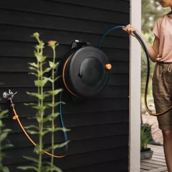 FISKARS HOSE REEL SOLID L 1/2 30m WATERWHEEL