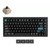Mehāniskā 75% tastatūra Keychron Q1 Ultra 8K — USB + RF bezvadu + Bluetooth, RGB, melna