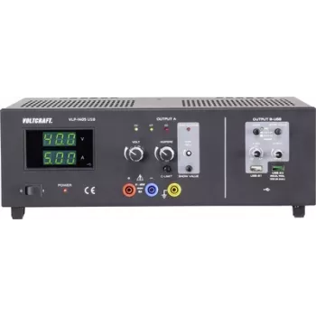 VOLTCRAFT VLP-1405 laboratorijas barošanas avots, regulējams 0–40 V 0,01–5 A 233 W OVP Izeju skaits 3 x (VC-8146850)