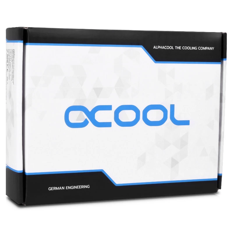 Rezervuārs Alphacool 15075 Acrylic Melns Transparent 120mm