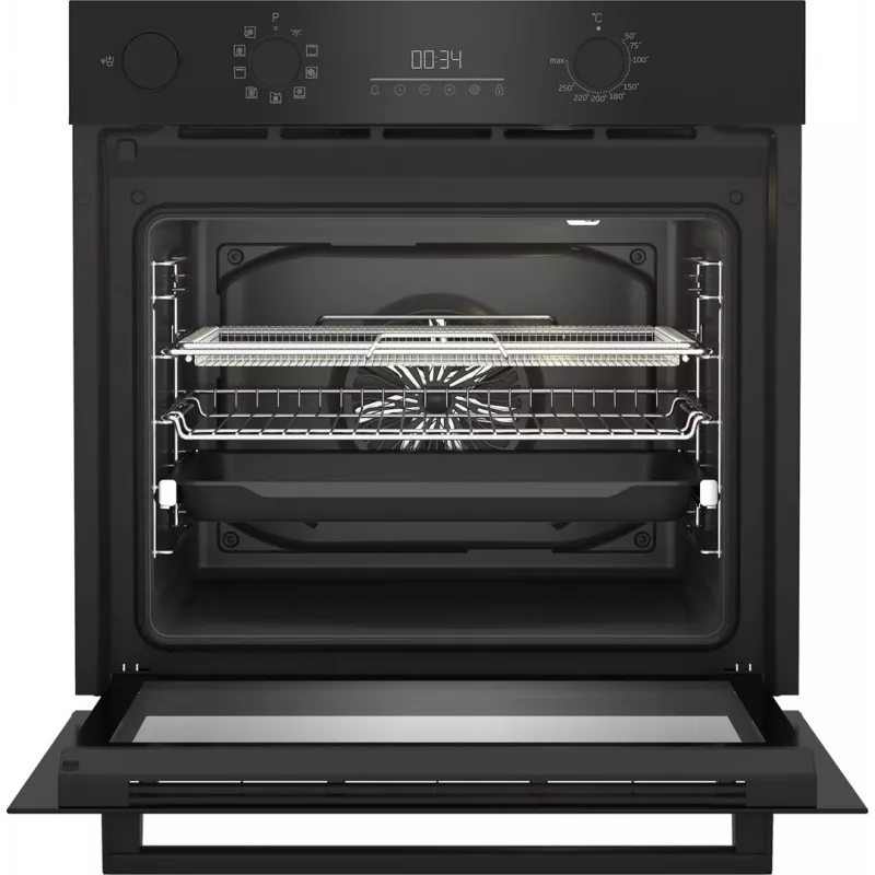 Iebūvējamā elektriskā cepeškrāsns BEKO BBIS17300BSEA, 60 cm, 72 L, daudzfunkciju, SteamAid™, Airfry, A+