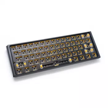 Ducky One 3 Hot-Swap Barebone Mini tastatūra Gaming USB US English Melna