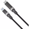 USB4 HDMI kabelis 4smarts ComboCord 240W 1,5 m – USB4 uz HDMI, 240W strāvas piegāde, 1,5 m garums