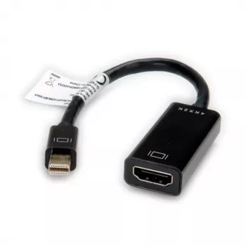Value 12.99.3143 Video kabelis-adapteris Mini DisplayPort HDMI Type A (standarta) melns (12.99.3143)
