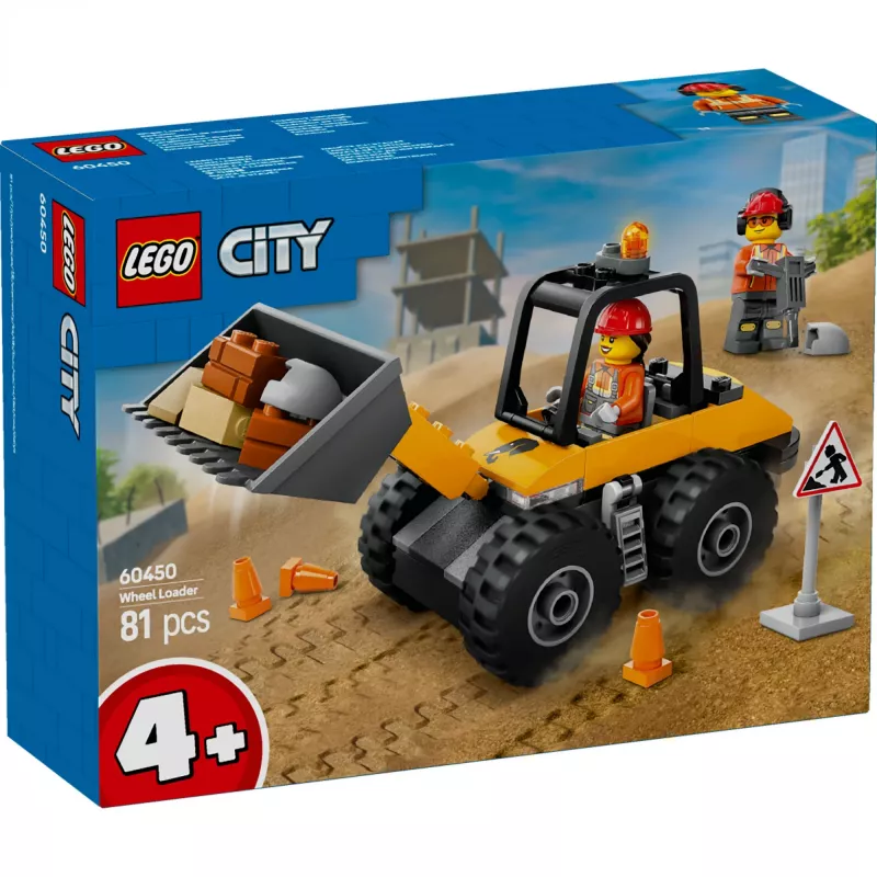LEGO City 60450 Dzeltens riteņu iekrāvējs