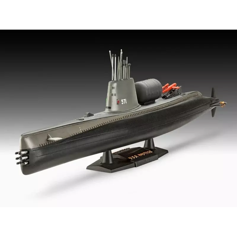 Plastmasas kuģa modelis REVELL U.S.S. Nautilus mērogā 1:305, komplekts 05184