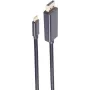 shiverpeaks BS10-62025 DisplayPort kabelis 1 m USB Type-C melns (BS10-62025)
