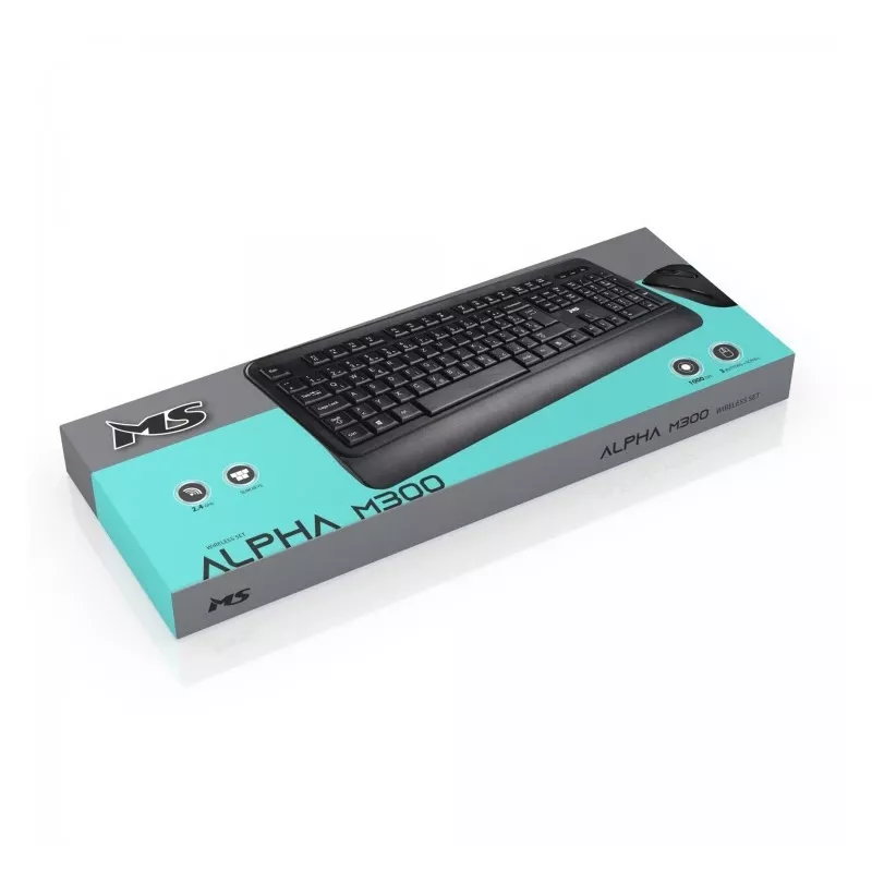 Bezvadu tastatūras un peles komplekts Alpha M300