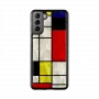 Aizsardzības telefona maciņš iKins Samsung Galaxy S21+ — Modrian Melns