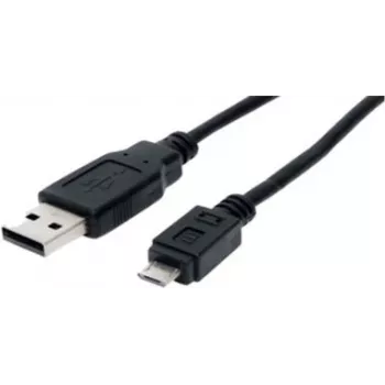 USB kabelis ShiverPeaks BS77183 3m USB A Micro-USB B Melns