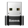 Baseus USB vīriešu savienotājs uz Type-C sieviešu adaptera pārveidotājs melns