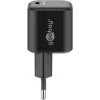 Goobay lādētājs 65331 Iekštelpu maiņstrāvas ātrā uzlāde Melns USB Type-C