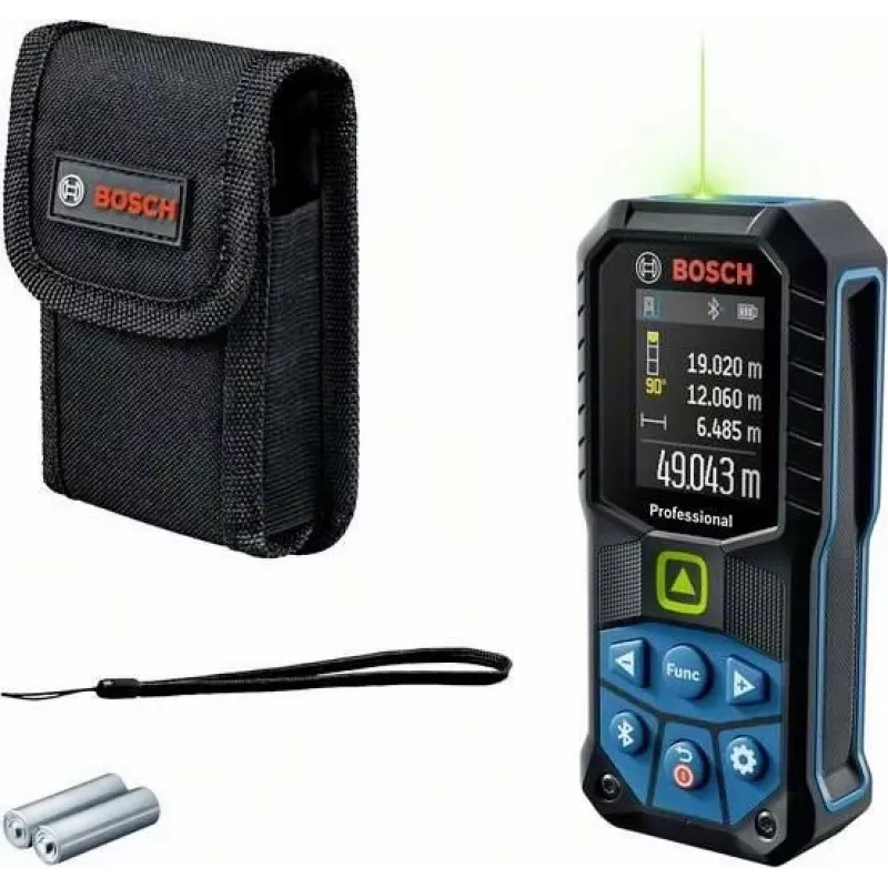 Bosch GLM 50-27 CG Professional lāzera attāluma mērītājs, melns, zils 50 m