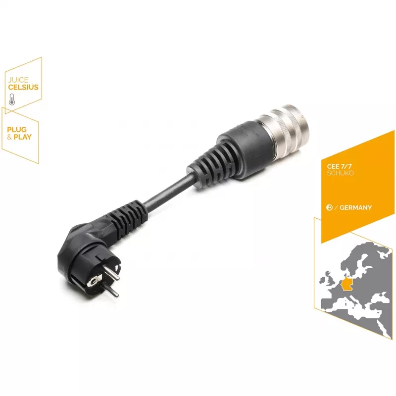 Juice Technology EA-JC77T strāvas adapteris, melns