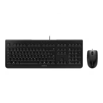 CHERRY DC 2000 klaviatūra pele iekļauta biroja USB QWERTZ vācu melna