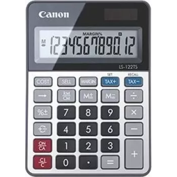 Canon LS-122TS kalkulators galda Displejs Pelēks