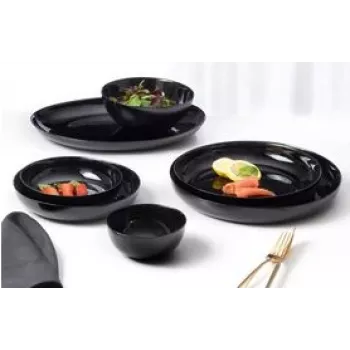 Stikla salātu trauks ritzenhoff & breker 4EVERY DAY Melns Opal – mazgājams trauku mašīnā