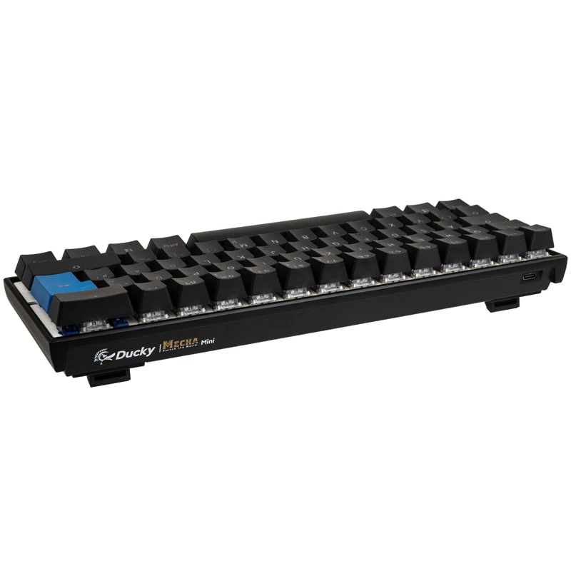 Ducky Mecha Mini tastatūra spēlēm, USB, vācu, melna