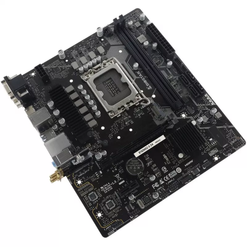 BIOSTAR B760MX2-E D4 Micro-ATX mātesplate