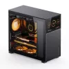 PC korpuss Jonsbo D41 MESH Midi Tower Melns